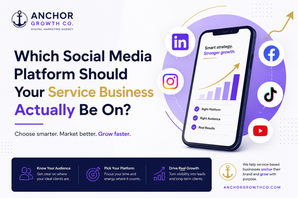 Which Social Media Platform Should Your Service Business Actually Be On?